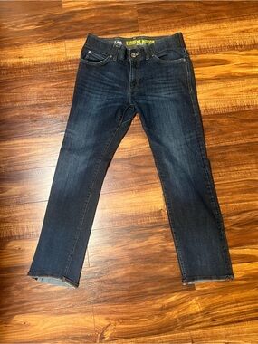 Lee Men’s 32x30 Slim Straight Jeans in Dark Indigo